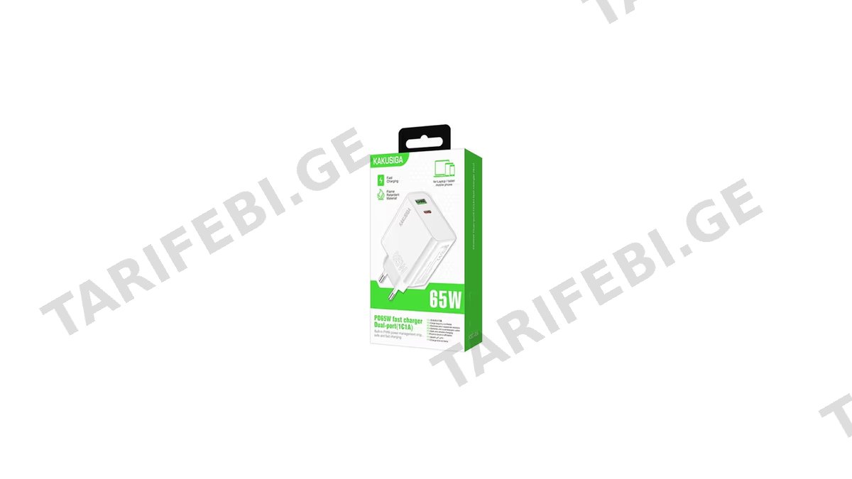 ALL დამტენი KSC-934 USB/TYPE 65W