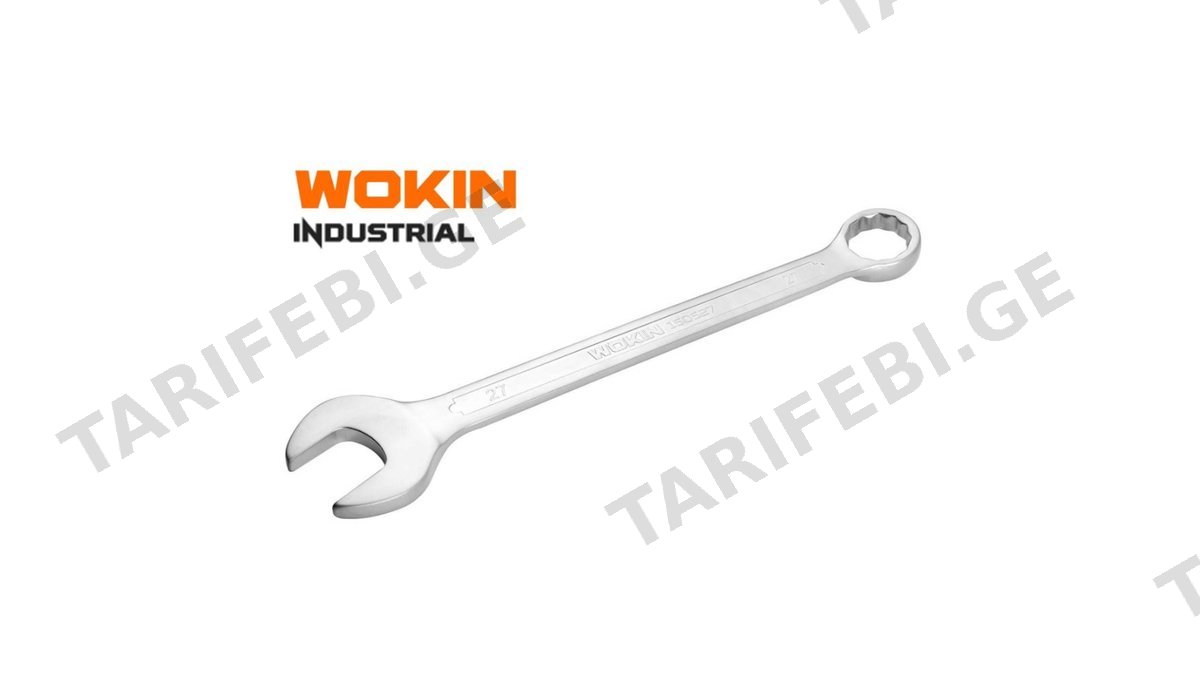 კომბინირებული ქანჩის გასაღები Wokin 150508, 8MM, Combination Wrench (INDUSTRIAL), Silver