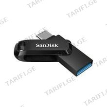 SanDisk Ultra Dual Drive Go Type-C 512GB SDDDC3-512G-G46 Black ფლეშ მეხსიერება
