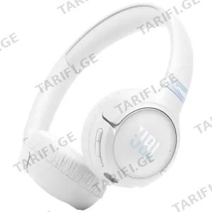 JBL Tune 680NC Adaptive Noise Cancelling Wireless Headphones White