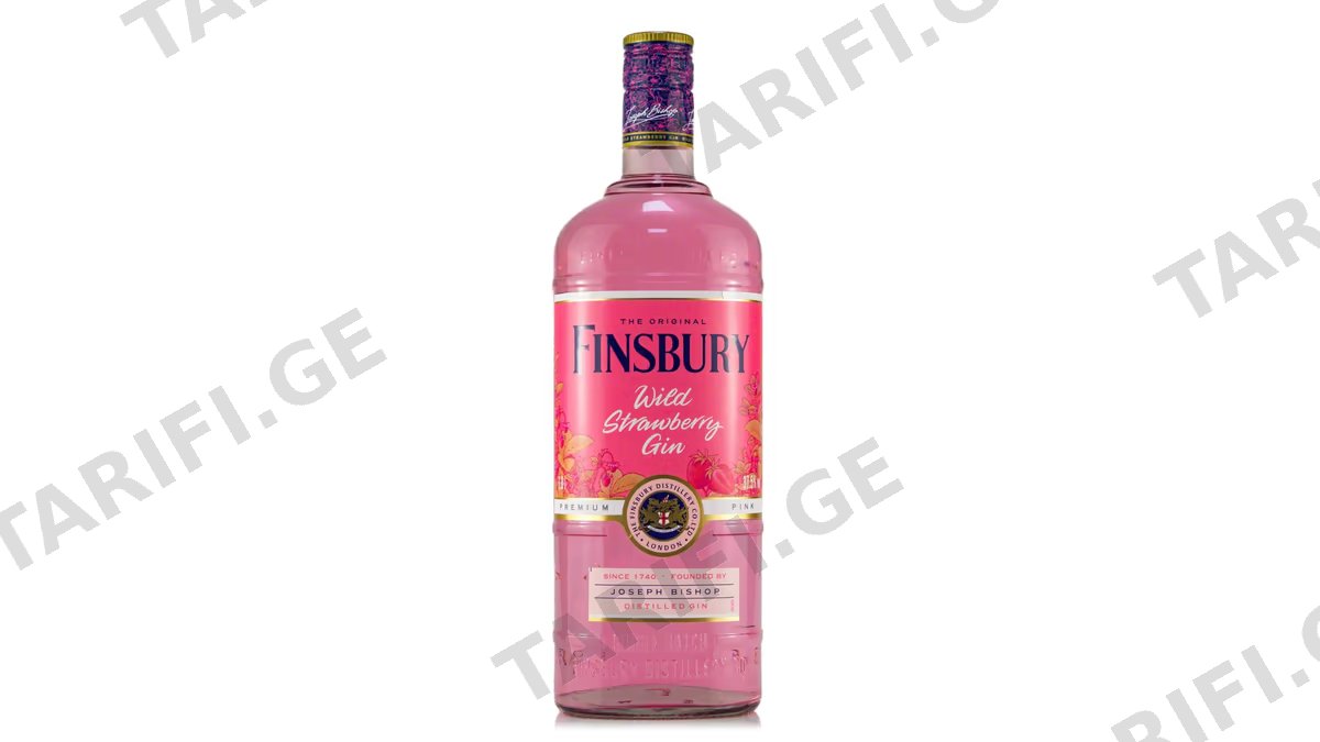 ჯინი Finsbury Wild Strawberry - 1L