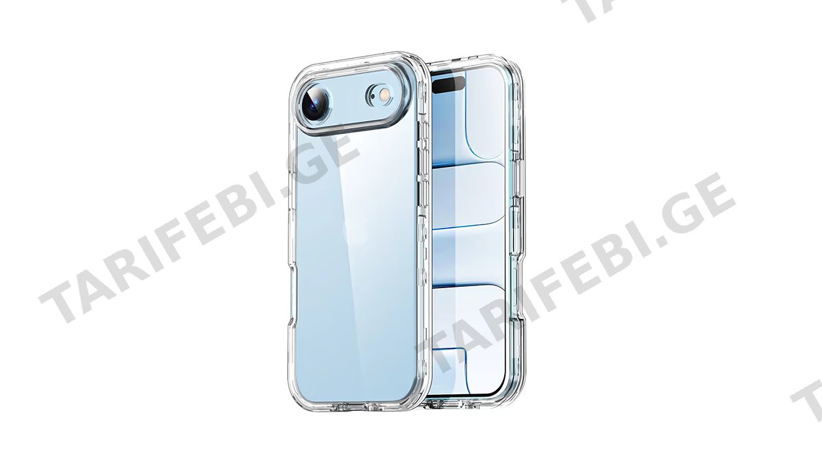 Bimba iPhone 17 Air გამჭვირვალე ქეისი (2134)