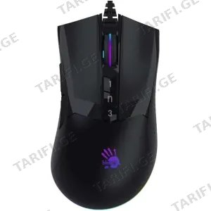 A4tech Bloody W90 PRO RGB Gaming Mouse Stone Black (13044)