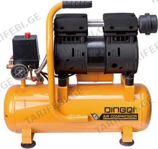ჰაერის კომპრესორი DINGQI 24L200W/ზეთიანი