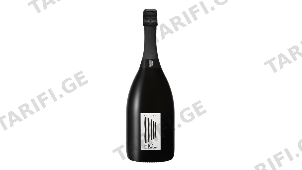 ცქრიალა ღვინო Fiol Prosecco Doc თეთრი ექსტრა მშრალი