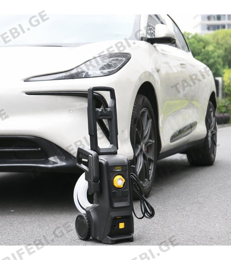 მაღალი წნევის სარეცხი დანადგარი 2000W Black DL882213 მწარ. d e l i