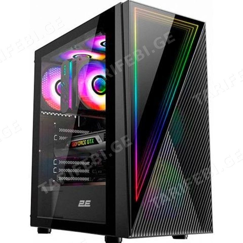 კომპიუტერის ქეისი 2E G205A GAMING INFINITY