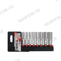 (1/4"-8ც) ქანჩის მოსახსნელი ნაკრები YATO YT-14431