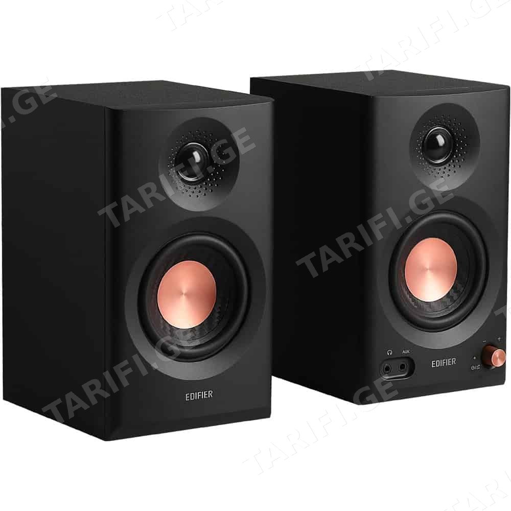დინამიკი Edifier MR3, 36W, TRS, RCA, AUX, Bluetooth, Powered Studio Monitor Speakers, Black