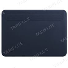 Case Proove Leather Sleeve MacBook 13"/13.3" blue ლეპტოპის დამცავი