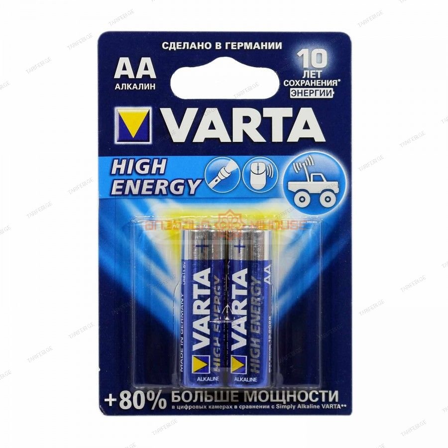 ელემენტი High Energy AA Bl2 Varta