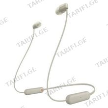 SONY WI-C100 Taupe უსადენო ყურსასმენი