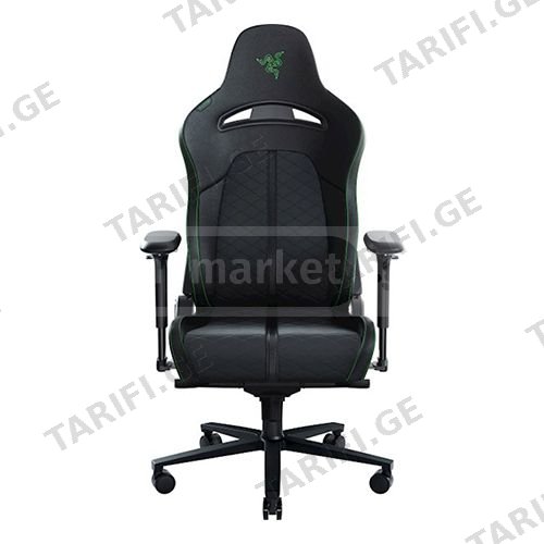 კომპიუტერის სკამი - Razer Gaming Chair Enki Black-Green