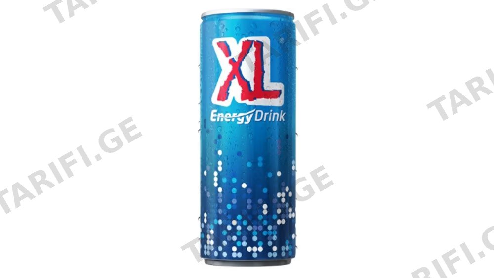 ენერგეტიკული სასმელი XL 0.25ლ