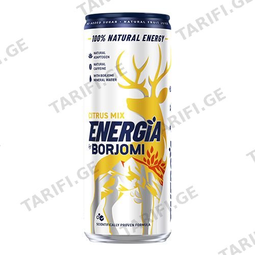 ენერგეტიკული სასმელი ციტრუსი/Energia/240მლ