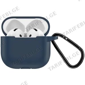 Green Lion Berlin Series Silicone Case for AirPods 4 Black - GNBRLARPD4BL