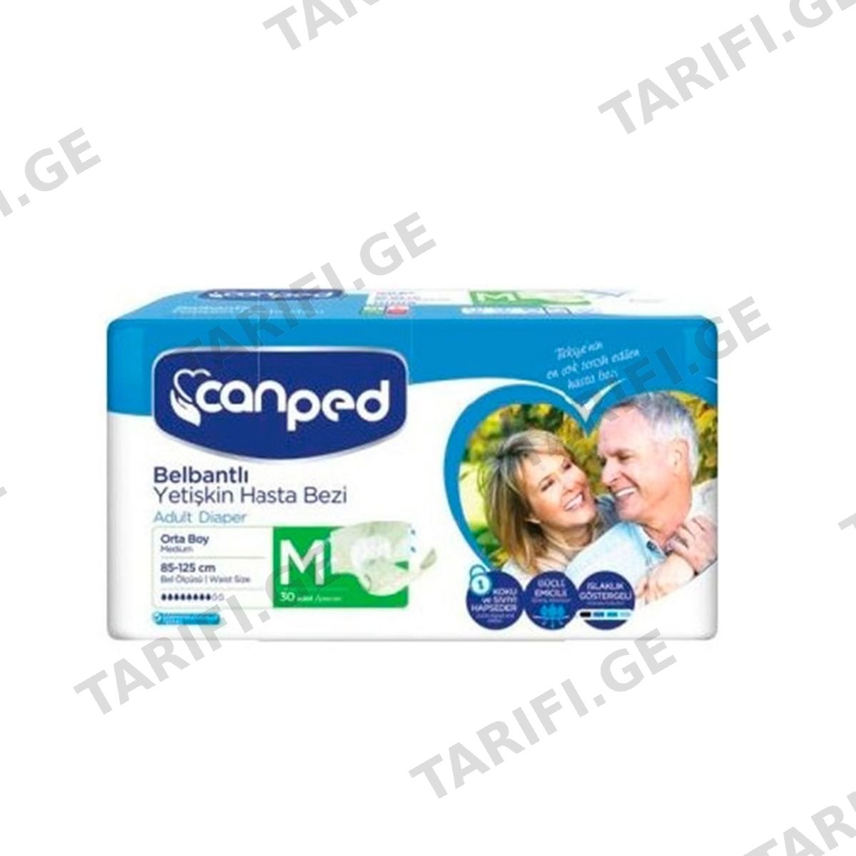 მწოლიარეს საფენი M 30 ცალიანი 0240 ქანპედი - Canped