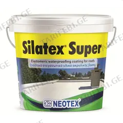 ჰიდროიზოლაცია Neotex Silatex Super 12 კგ white