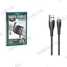 REMAX RC-c006 USB კაბელი Lightning (iphone)