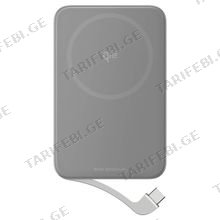 EcoFlow RAPID Magnetic Power Bank Silver უსადენო დამტენი