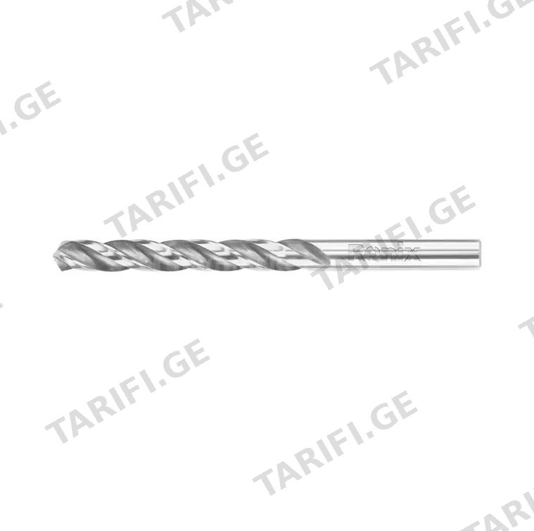 მეტალის ბურღი 5% კობალტი HSS Ronix RH-5518, 8 მმ