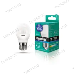 შუქდიოდური ნათურა Camelion 10W G45 Е27 6500K