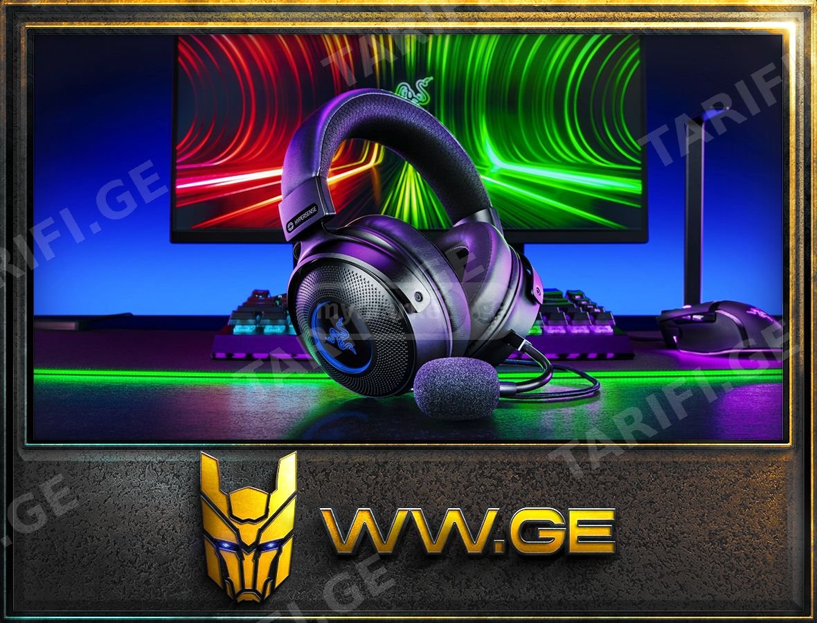 ✅ Razer Kraken V3 HyperSense Wired USB Gaming Headset✅