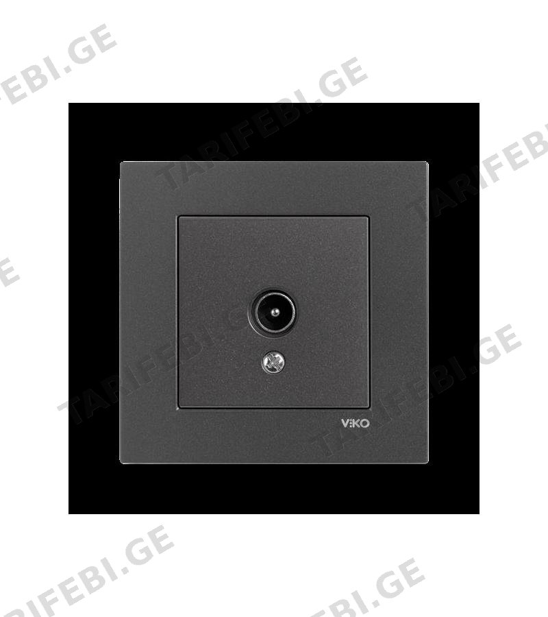 როზეტი VIKO Novella Fume ტელევიზორის