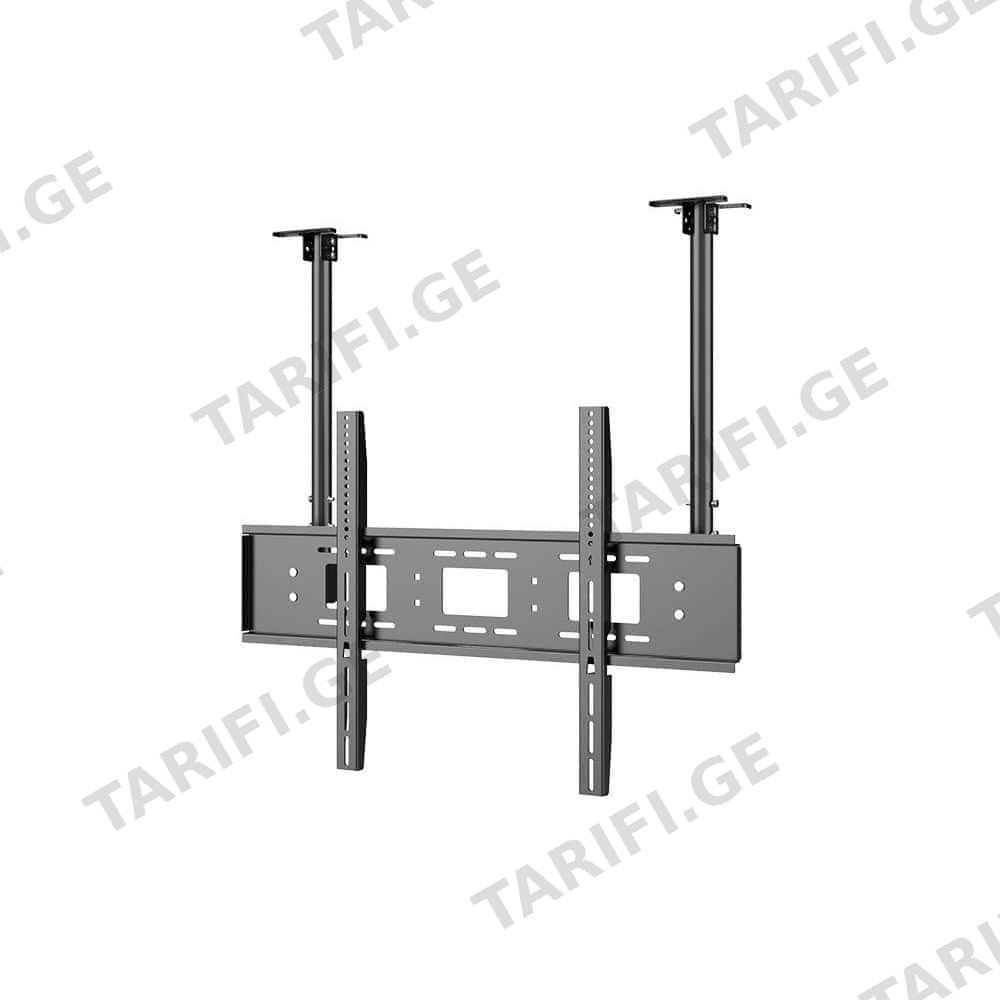 ტელევიზორის საკიდი ჭერზე Allscreen C521, 55-95, TV Ceiling Mount, Black