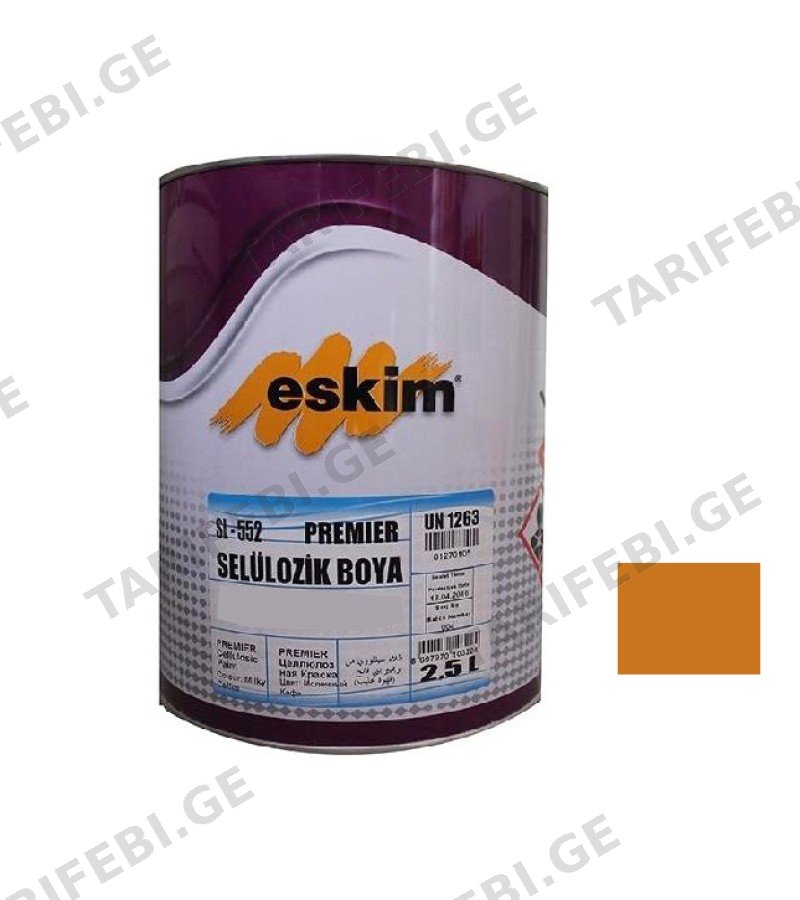 საღებავი Eskim Cellulozik Paint (GOLD) ოქროსფერი 2.5ლტ