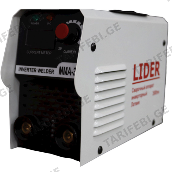 შედუღების აპარატი LIDER 103030A (220V/7.5KWA)