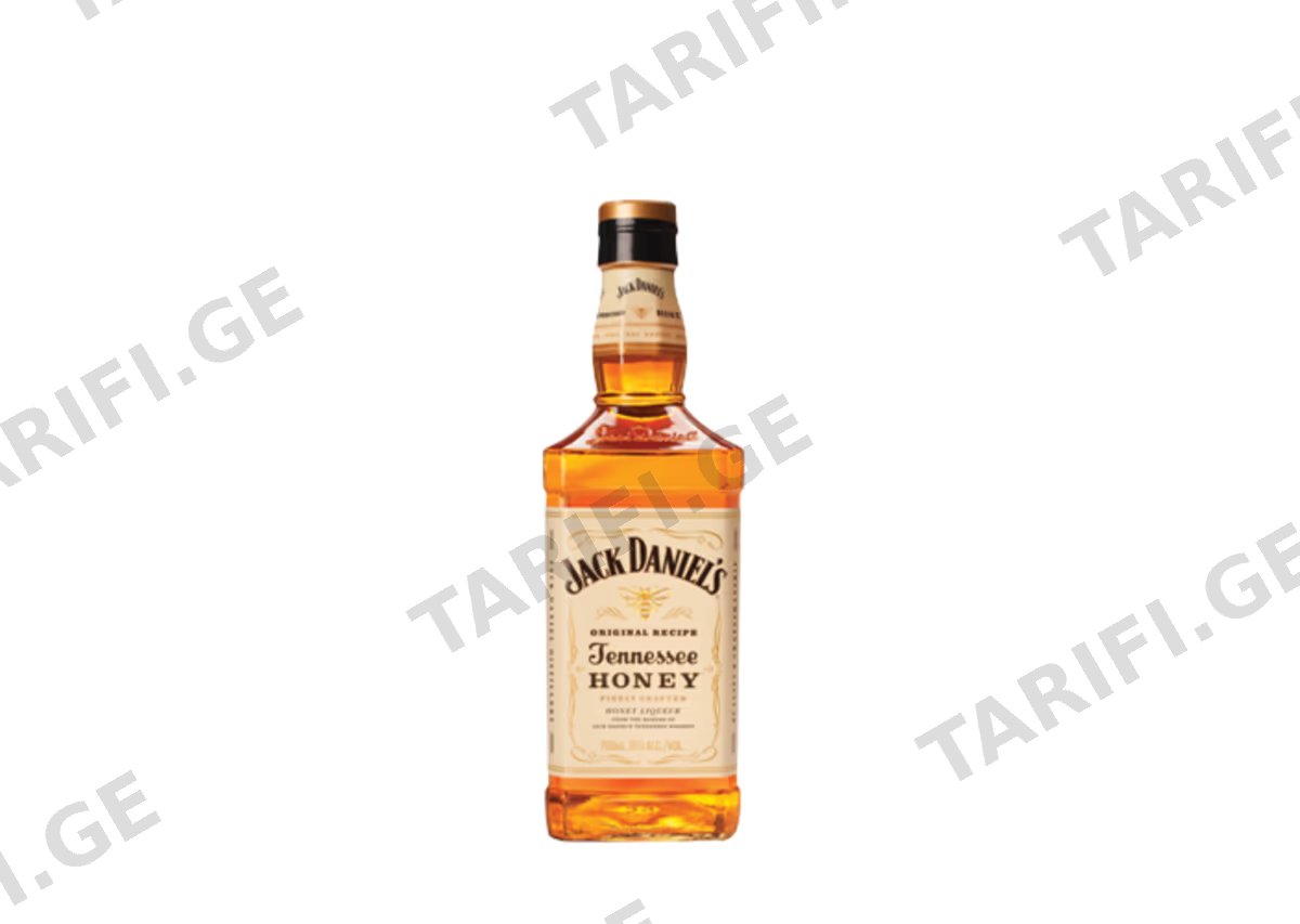 ვისკის ლიქიორი Jack Daniel's, თაფლის - 0.7L