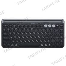 2E KS250 WL BT BLACK უსადენო მემბრანული კლავიატურა