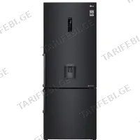 მაცივარი LG GR-F589BQCM.AMCQMER (NO-FROST, 446L) შავი