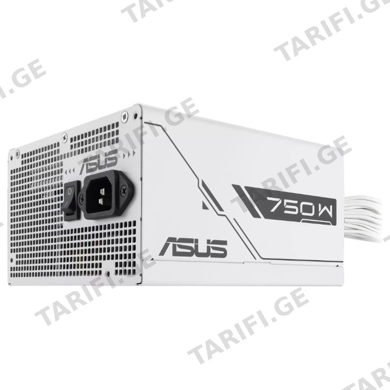 კვების ბლოკი ASUS PRIME 750W 80 PLUS BRONZE მოდულური WHITE EDITION
