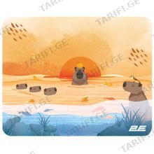 2E 2E-PAD-S-CAPY-YELLOW S Mouse Pad Yellow მაუსპადი