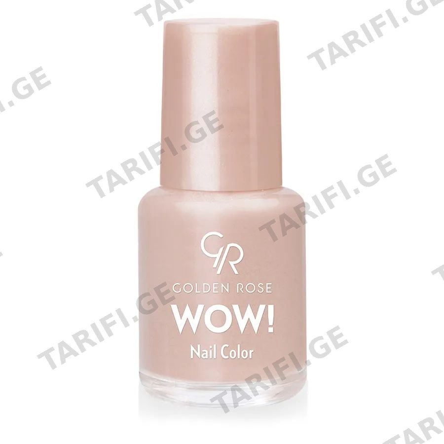 GOLDEN ROSE WOW ფრჩხილის ლაქი N10 (გოლდენ როუზი)