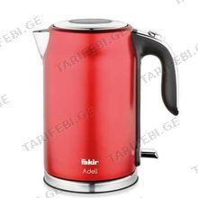 Fakir ADELL STEEL KETTLE- ROUGE ელექტრო ჩაიდანი 1.7ლ