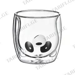 ორმაგი თერმო ჭიქა Ambition VERRE PANDA 300მლ