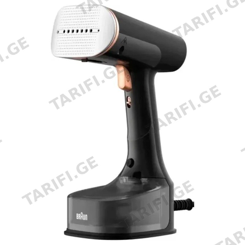 ხელის ორთქლის უთო BRAUN GS7077BK 1600W კერამიკული ზედაპირი შავი