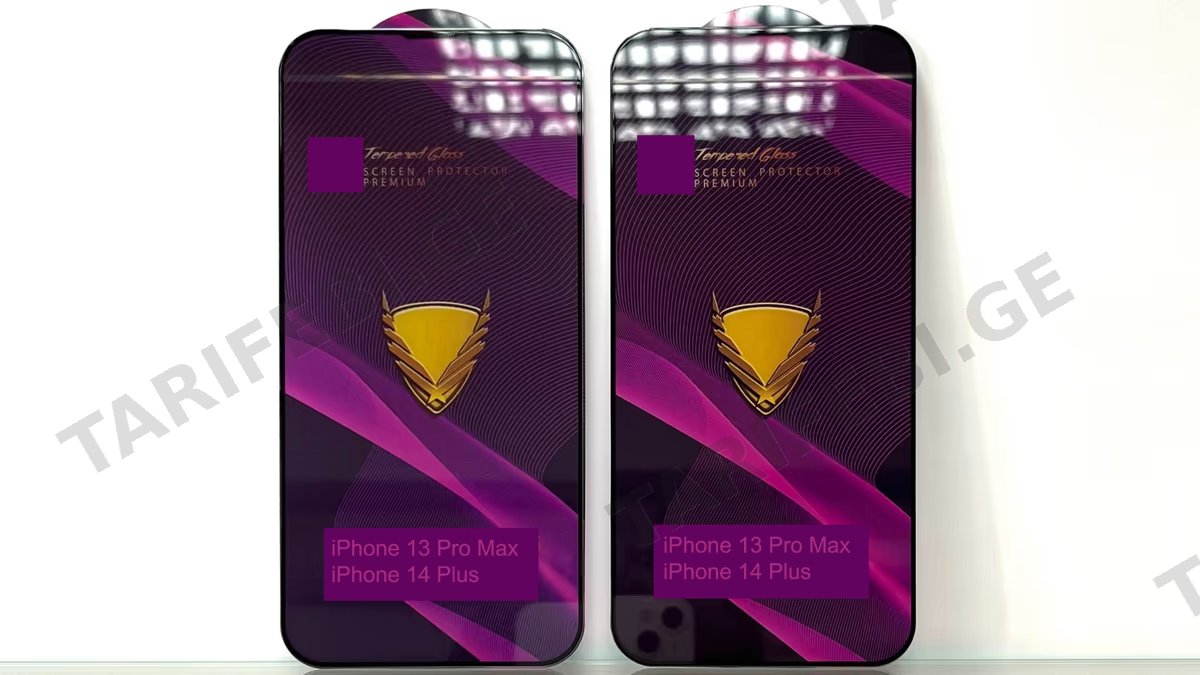 iPhone 13 ProMax Tempered Glass 2 Pieces