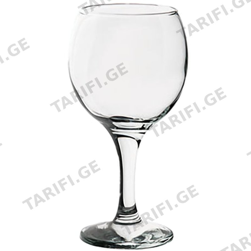 6 ცალიანი მინის ღვინის ჭიქა PASABAHCE 944411 -8 ბისტრო (290 ML)