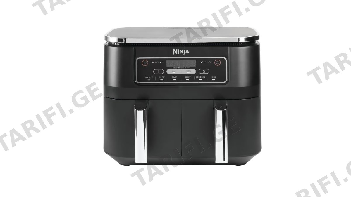 აეროგრილი Ninja AF300EU, 2400W, 7.6L, Air Fryer, Black