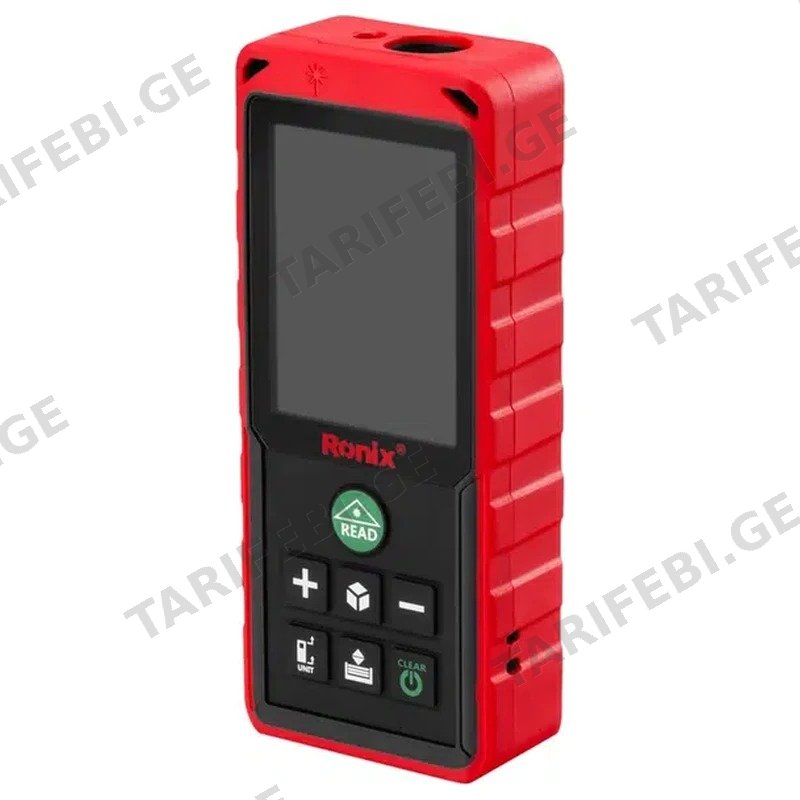 ლაზერული მანძილმზომი RONIX RH-9351G 50მ მწვანე ლაზერით