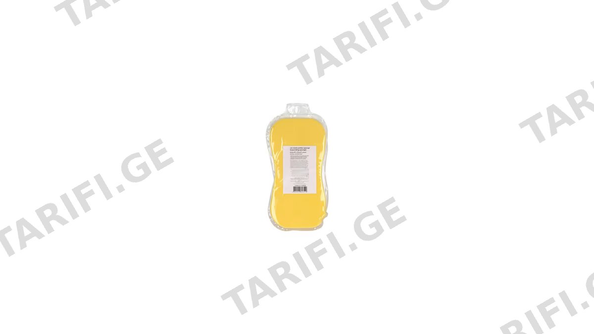 მანქანის საწმენდი ღრუბელი 23X12X6.2სმ