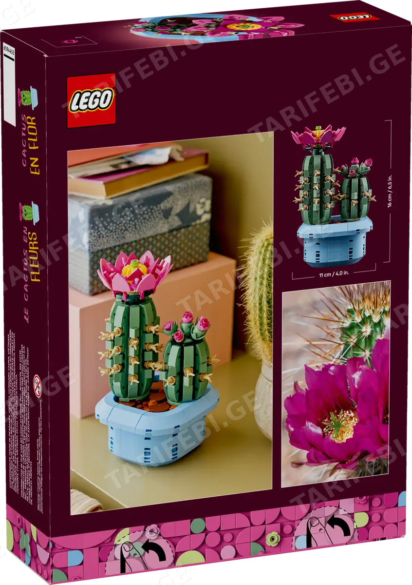 ასაწყობი კონსტრუქცია FLOWERING CACTUS 11509 | THE BOTANICAL COLLECTION