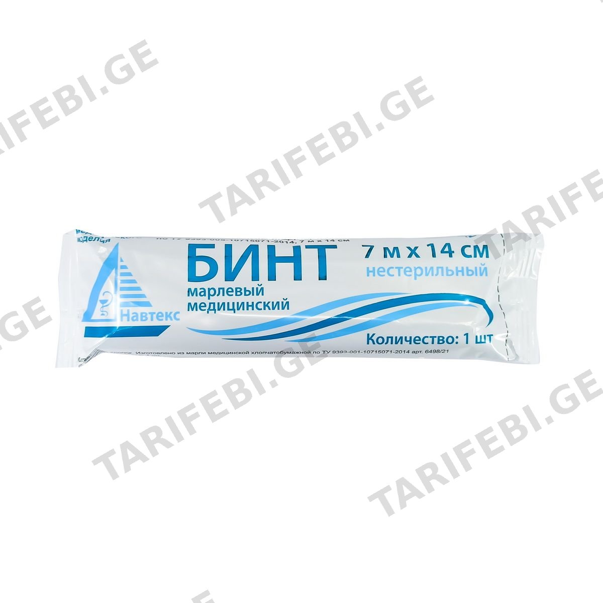 ბინტი არასტერილური 7X14