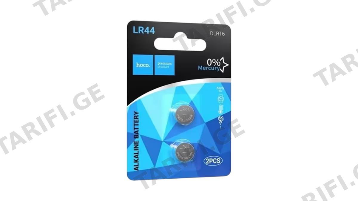 Hoco LR44 Lithium Battery DLR16 - 1 ცალი