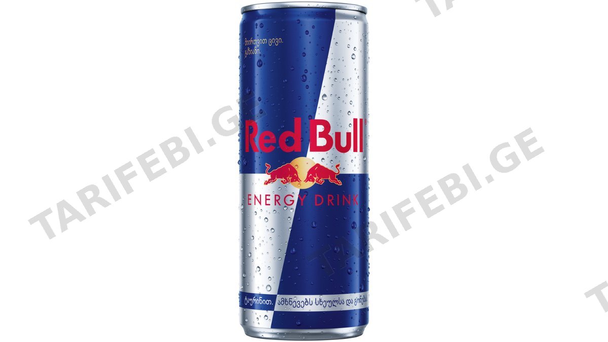 Red Bull ენერგეტიკული სასმელი, 250მლ