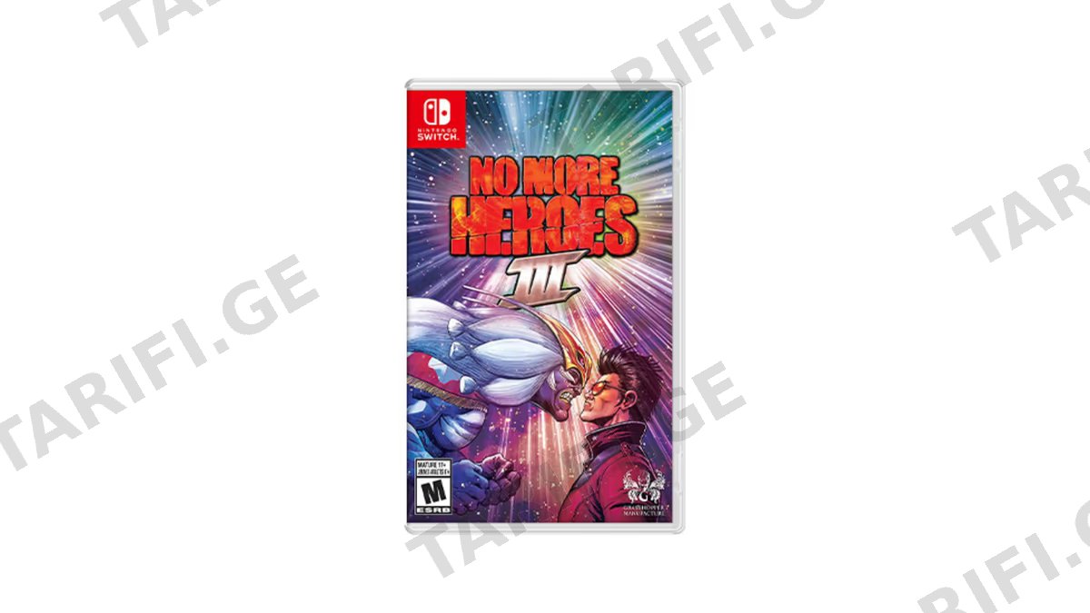 Nintendo Switch No More Heroes 3